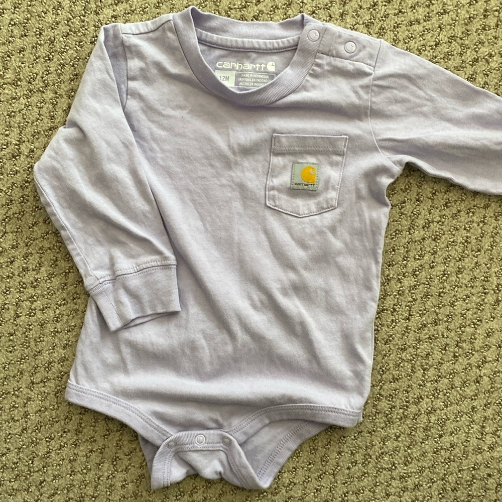 carharrt long sleeve onesie